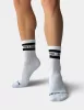 Fetisch-Halbsocken – mit Inschrift unten