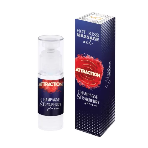 MASSAGEÖL-ATTRAKTION CHAMPAGNER-ERDBEERE 50 ML