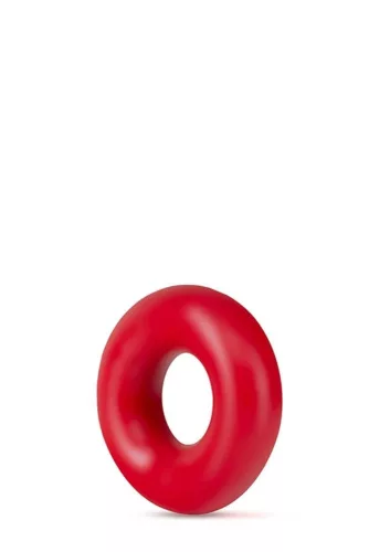 BLEIB HART DONUT RINGE ÜBERGROSS ROT