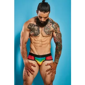 C4M-Mixed Jockstrap-Rainbow-XL