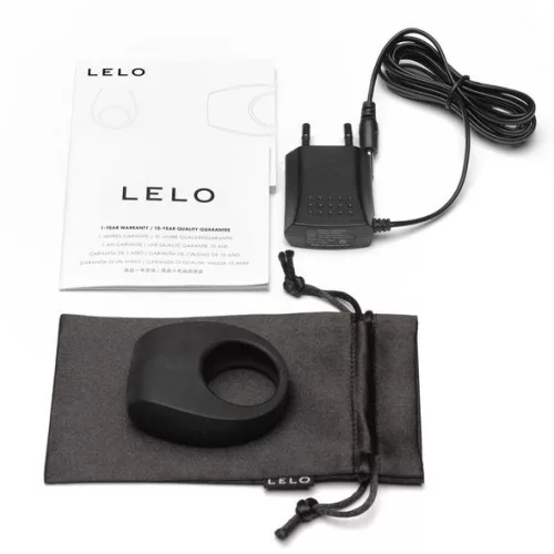 LELO - TOR II FEKETE VIBRÁTOR GYŰRŰ
