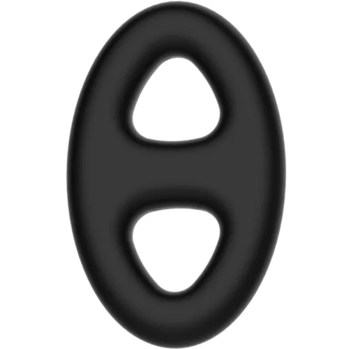 ŐRÜLT BIKA - DUPLA OVÁLIS SZILIKON GYŰRŰ