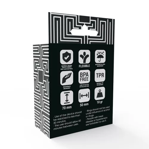 FÜGGŐ JÁTÉKOK - POTENZ - C-RING PÉNISZ FEKETE