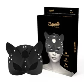 COQUETTE CHIC DESIRE – VEGÁN BŐRMASZK NYUSZILÜLEKKEL