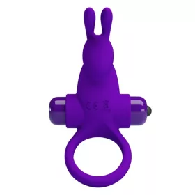 PRETTY LOVE - VIBRÁTOR RING I NYÚL LILA PÉNISZHEZ