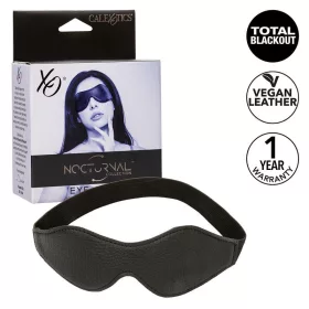CALEXOTICS - ÉJSZAKAI SZEMMASZK PVC BŐR FEKETE