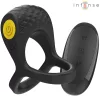 INTENSE - ALEX VIBRÁTOR DOUBLE PENIS RING 10 VIBRATIONS BLACK