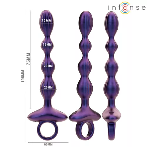 INTENSE – JACKIE REZGŐ ANÁLIS DUGÓ MODEL 1 TÁVIRÁNYÍTÓ