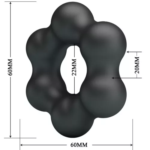 ŐRÜLT BIKA - CLAUZELL SZILIKON GYŰRŰ 10-es MODELL