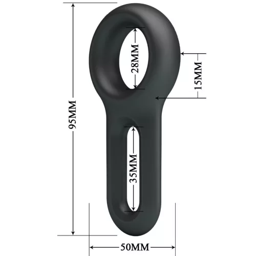 CRAZY BULL - ONIEL SZILIKON GYŰRŰ 18-AS MODELL