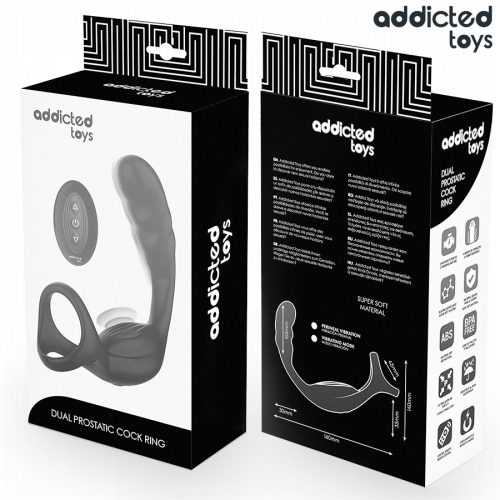 ADDICTED TOYS - DUAL PROSTATA-GYŰRŰS FOGSZABÁLYZÓ