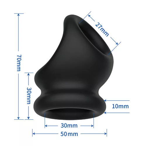 CRAZY BULL - OBERON PÉNISZ ÉS HERÉTARTÓ GYŰRŰ