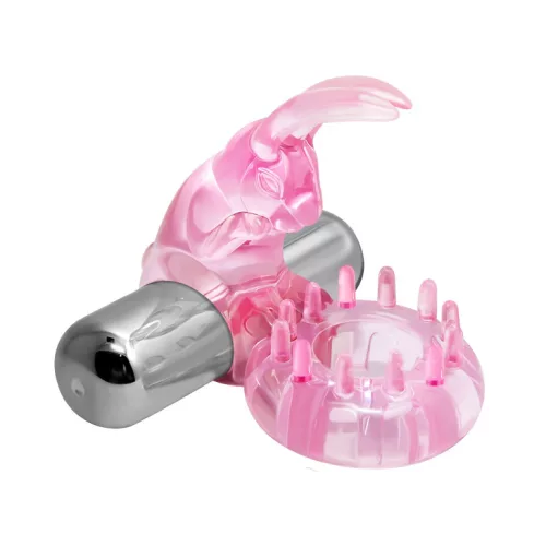 Penisring mit Bullet-Vibrator Pink 1
