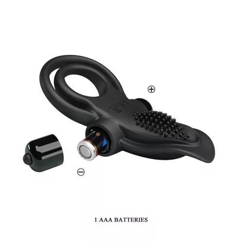 Pretty Love Vibrant Penis Ring Schwarz