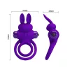 Pretty Love Vibrant Penis Ring 3 Lila