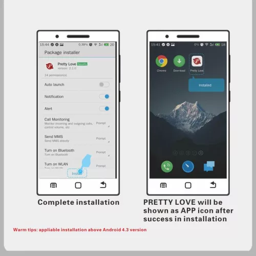 Pretty Love Archenemy App