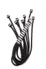8 Tail Polish Leather Flogger 22 Zoll