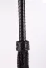 Kid Handle Kid Leather Geflochtene Schwänze Schwarz
