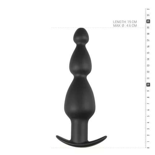 Plug Triple Sinner – érzéki 18cm-es anális vibrátor