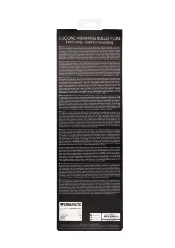 Silicone Vibráló Golyó Dugó – Extra Hosszú Urethral Izgató