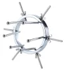 Prémium fém anális retractor – 9,5 cm hosszú élvezet