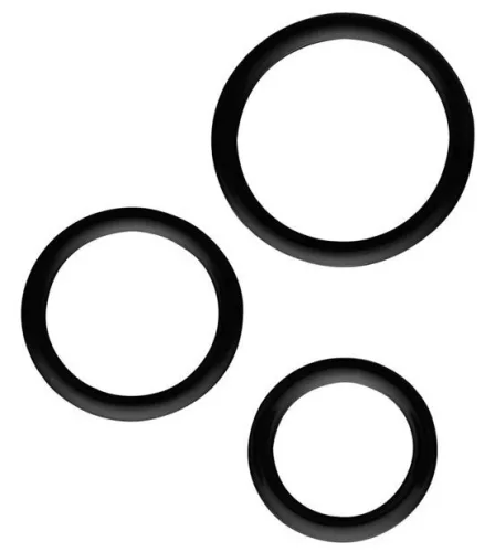 Magnum Force – 3 darab szilikon péniszgyűrű szett