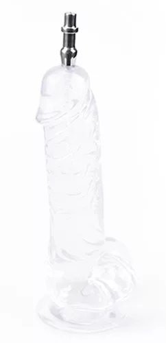 Open ZZ - 3 cm-es átlátszó pénisz dugó (11 mm)