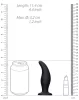 Curve – prémium szilikon anál dugó 11 x 3,7 cm