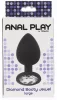 Diamond – prémium anál dugó L (9 x 4 cm)
