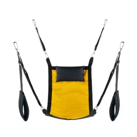 Rectangle Fabric Sling – prémium sárga hordszíj szett