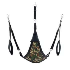 Dreieckiger Stoff-Sling – komplettes Camouflage-Set