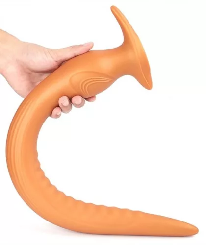 Eel S – elegáns hosszú anális dugó 23 x 2,8 cm