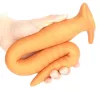 Eel S – elegáns hosszú anális dugó 23 x 2,8 cm