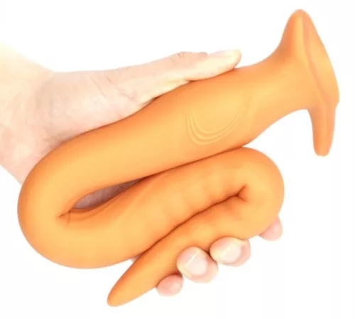 Eel S – elegáns hosszú anális dugó 23 x 2,8 cm