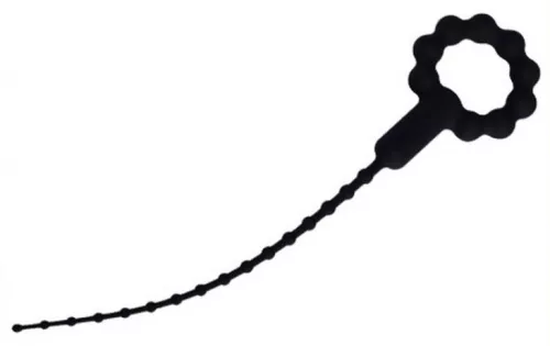 Vibráló húgycsőpálca O-gyűrűvel – 17,5 cm, 3-8 mm átmérő