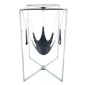 Kit Sling Cuir – elegáns bőr hinta fekete öt ponttal