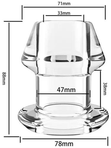 Inpull XL – érzéki tágító dugó 7,5 x 7 cm