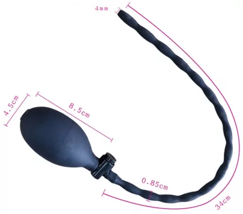 Pánt nélküli húgycső tágító – 34 cm-es prémium élmény