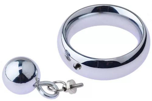 Haltero – hochwertiger Hodenring aus Metall für sinnliche Stimulation