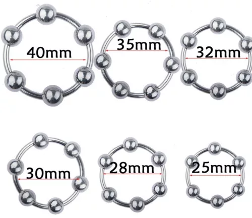 Tassel Ring – 6 golyós prémium maszturbáló gyűrű