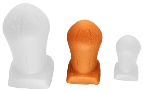 Bollard – prémium szilikon anális dugó M (11 x 7 cm)