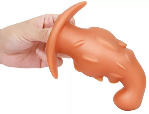 BulbiSpin – prémium szilikon anál dugó (L) 15 x 6 cm