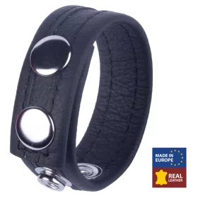   Tippys bőr péniszgyűrű – prémium, érzéki kényeztetés