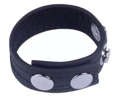 Tippys bőr péniszgyűrű – prémium, érzéki kényeztetés