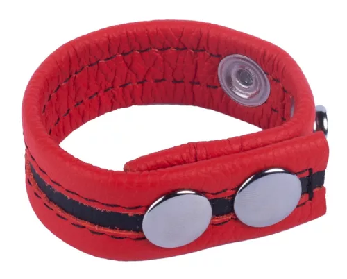 Tipp Törött – prémium bőr péniszgyűrű