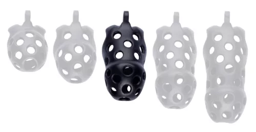 Dotty – prémium chasity ketrec fekete 9,5 x 3,9 cm