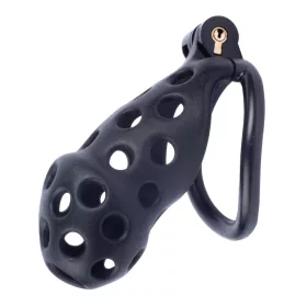 Dotty XL – prémium férfi zár alagút 10 x 4 cm, fekete