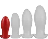 Drakar Egg S – prémium piros anális tojás 10 x 4,5 cm