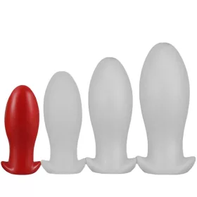 Drakar Egg S – prémium piros anális tojás 10 x 4,5 cm