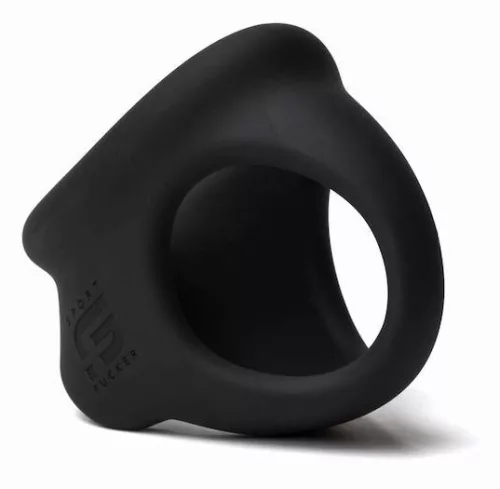 Ballstretcher – fekete herehúzó maszturbátor